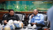 Subandi menerima kunjungan kerja Bupati Karangasem di Pendopo Delta Wibawa, Jumat (8/5/2026). (Foto Dok Ho/RadarBangsa.co.id)