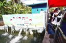 Bupati Banyuwangi Ipuk Fiestiandani meresmikan rumah pompa dan sumur bor bantuan Kementan di Desa Kaotan, Kamis (7/5/2026). (Foto Dok Ho/RadarBangsa.co.id)