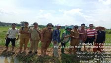 Sosialisasi tanam benih padi biofortifikasi di Mlajah Timur, Senin (4/5/2026). (Foto Dok Ho/RadarBangsa.co.id)
