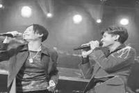 Valen DA7 duet bersama Alam membawakan lagu “Ngelamar” di konser Rocker Juga Manusia Indosiar, Jumat (8/5/2026). (Foto Dok Ho/RadarBangsa.co.id)