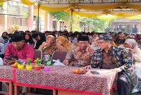 Prosesi wisuda siswa kelas IX UPTD SMPN 2 Burneh Bangkalan berlangsung di halaman sekolah, Selasa, 19 Mei 2026. (Foto Dok Ho/RadarBangsa.co.id)