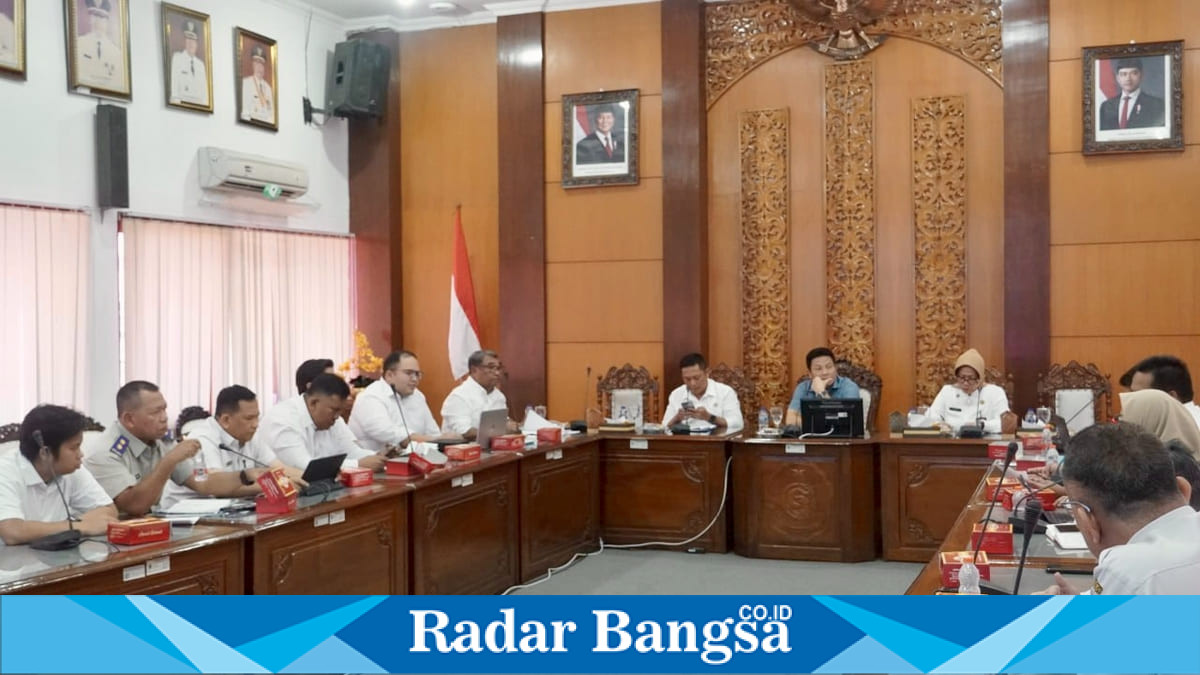 Audiensi Pemkab Sidoarjo bersama PT Minarak Lapindo Jaya terkait penyelesaian hak warga terdampak Lumpur Lapindo, Rabu, 3 Juni 2026. (Foto: Dok Ho/RadarBangsa.co.id)