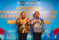 Bupati Pasuruan menghadiri acara Apresiasi Pemerintah Daerah Berprestasi Tahun 2026 Regional Jawa-Bali di Yogyakarta yang dihadiri Menteri Dalam Negeri Tito Karnavian dan para kepala daerah. (Foto Dok Ho/RadarBangsa.co.id)