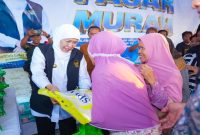 Pasar Murah Pemerintah Provinsi Jawa Timur di Halaman Kepatihan Ngawi, Jumat, 5 Juni 2026. (Foto: Dok Ho/RadarBangsa.co.id)