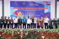 Wakil Bupati Bangkalan Moh Fauzan Ja’far saat membuka Grand Final Pemilihan Duta GenRe Kabupaten Bangkalan 2026 di Aula Kampus Ngudia Husada, Rabu (24/6/2026). (Foto Dok Ho/RadarBangsa.co.id)