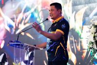 Kapolda Jateng Irjen Pol Ribut Hari Wibowo membuka turnamen eSports Kapolda Jateng Cup 2026 di De Tjolomadoe, Karanganyar, Sabtu (20/6/2026). (Foto Dok Ho/RadarBangsa.co.id)