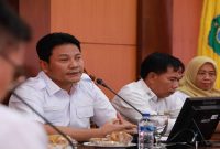 Bupati Sidoarjo Subandi menerima audiensi HIPMI Sidoarjo membahas penguatan investasi dan pengembangan UMKM, Rabu (24/6/2026). (Foto Dok Ho/RadarBangsa.co.id)