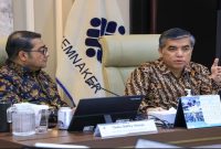 Pertemuan Kemnaker dan Kemenekraf membahas penguatan sektor ekonomi kreatif, Kamis, 4 Juni 2026. (Foto: Dok Ho/RadarBangsa.co.id)