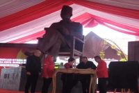 Megawati Soekarnoputri meresmikan revitalisasi Istana Gebang di Blitar, Senin, 15 Juni 2026. (Foto Dok Ho/RadarBangsa.co.id)