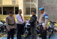 Penyerahan sepeda motor hasil pengungkapan kasus curanmor kepada pemilik sah di Polrestabes Semarang, Rabu, 3 Juni 2026. (Foto: Dok Ho/RadarBangsa.co.id)