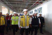 Menko Infrastruktur dan Pembangunan Kewilayahan AHY meninjau pembangunan Ponpes Al-Khoziny di Buduran, Sidoarjo, Rabu (24/6/2026). (Foto Dok Ho/RadarBangsa.co.id)