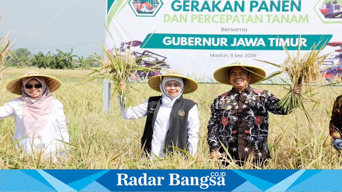 Produksi Padi Jatim,
Khofifah Indar Parawansa,
Ketahanan Pangan Nasional