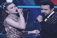 Sridevi berduet dengan Fildan Rahayu saat membawakan lagu Sejuta Luka yang sukses mengundang apresiasi penonton. (Foto Dok Ho/RadarBangsa.co.id)