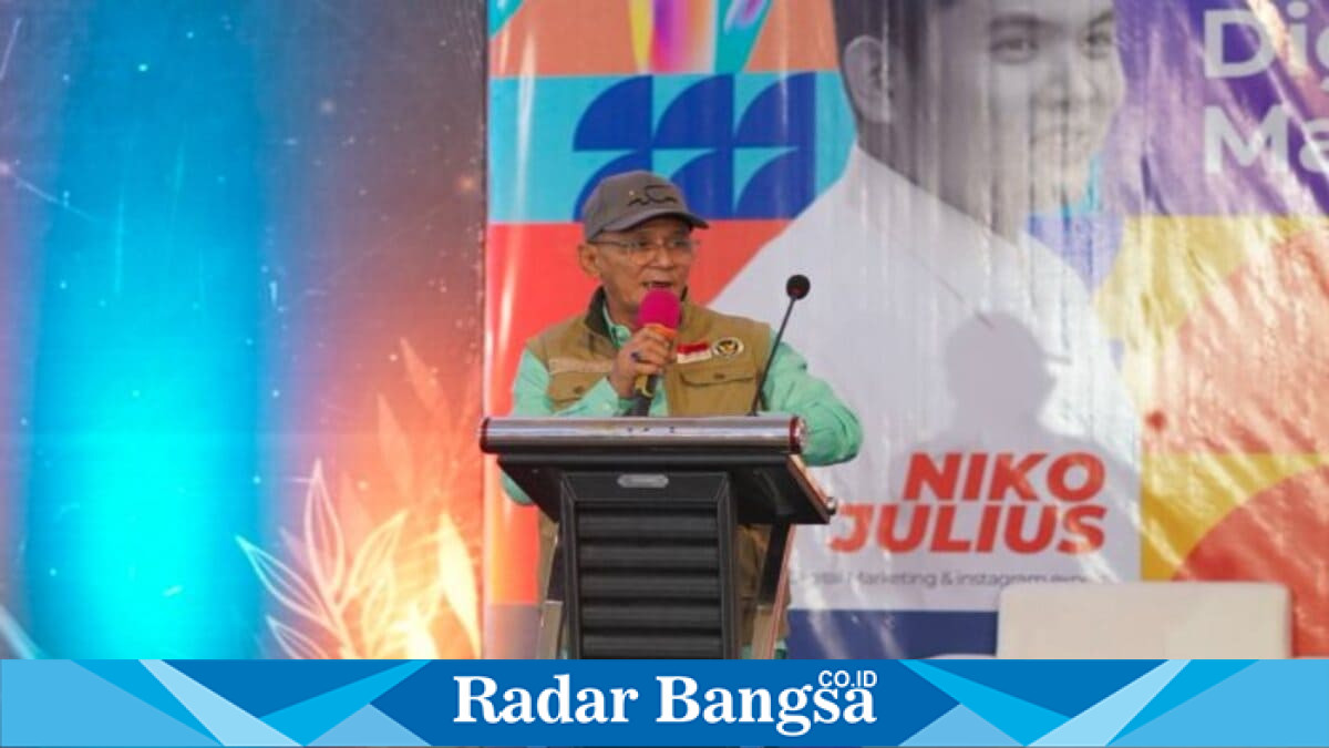 Wakil Bupati Pasuruan Shobih Asrori membuka pelatihan digital marketing bagi 300 pelaku UMKM untuk memperkuat pemasaran berbasis teknologi digital. (Foto Dok Ho/RadarBangsa.co.id).