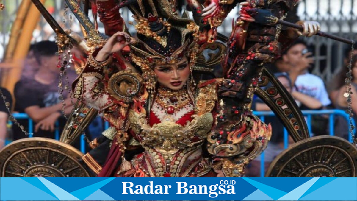 Ratusan peserta akan memeriahkan Banyuwangi Ethno Carnival 2026 bertema Perang Bayu pada Sabtu (18/7/2026). (Foto Dok Ho/RadarBangsa.co.id)