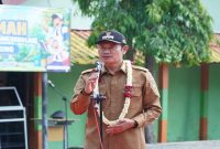 Bupati Lamongan Yuhronur Efendi meninjau pelaksanaan MPLS Ramah di Kecamatan Tikung, Senin (13/7/2026). (Foto Dok Ho/RadarBangsa.co.id)