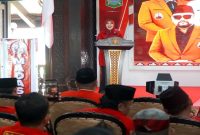 Anggota DPD RI Jawa Timur Dr. Hj. Lia Istifhama menghadiri Deklarasi dan Pelantikan DPC MADAS Sedarah Kabupaten Malang di Pendopo Kabupaten Malang. (Foto Dok Ho/RadarBangsa.co.id)