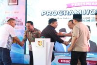 Anggota DPR RI Kawendra Lukistian menyampaikan apresiasi terhadap Program Homecare Kabupaten Jember, Jumat (24/7/2026). (Foto Dok Ho/RadarBangsa.co.id)