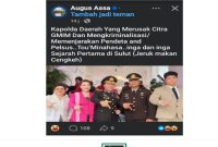 Akun Pencemaran Nama Kapolda Sulut (ist)