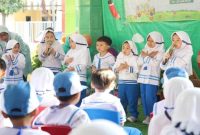 Sebanyak 186 siswa baru mengikuti kegiatan Dream Tree dalam MPLS KB TK Al Muslim Sidoarjo, Senin (13/7/2026). (Foto Dok Ho/RadarBangsa.co.id)