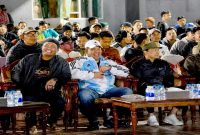 Ratusan warga memadati GOR A. Yani saat nobar Final Piala Dunia 2026 antara Spanyol melawan Argentina, Senin (20/7/2026). (Foto Dok Ho/RadarBangsa.co.id)