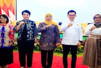 Gubernur Jawa Timur Khofifah Indar Parawansa menjadi pembicara utama dalam Women's Leadership Forum 2026 di Kantor LAN RI, Jakarta, Senin (27/7). (Foto Dok Ho/RadarBangsa.co.id)