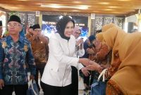 Wakil Bupati Sidoarjo Hj. Mimik Idayana menghadiri Tasyakuran dan Resepsi HUT Ke-64 PWRI Kabupaten Sidoarjo di Pendopo Delta Wibawa, Rabu (29/7/2026). (Foto Dok Ho/RadarBangsa.co.id)