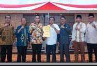 Rapat Paripurna DPRD Kabupaten Lamongan membahas Rancangan KUA PPAS Tahun Anggaran 2027, Kamis (9/7). (Foto Dok Ho/RadarBangsa.co.id)