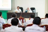 Bupati Bangkalan Lukman Hakim memimpin penguatan tatanan kesehatan bersama kepala puskesmas dan Dinas Kesehatan, Rabu (8/7/2026). (Foto Dok Ho/RadarBangsa.co.id)