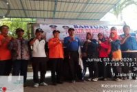BPBD Bangkalan melepas tiga mobil tangki pengangkut bantuan air bersih menuju Desa Padurungan dan Desa Pangeleyan, Kecamatan Tanah Merah, Jumat (3/7/2026). (Foto Dok Ho/RadarBangsa.co.id)
