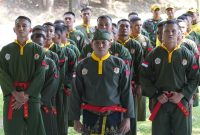 Prajurit Kodam IV/Diponegoro mengikuti salah satu materi Lomba Pleton Tangkas di Semarang, Selasa (28/7/2026). (Foto Dok Ho/RadarBangsa.co.id)