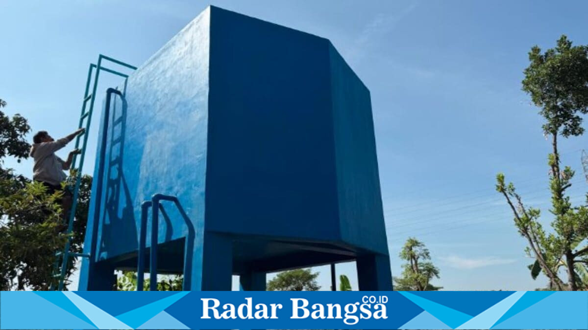 Peninjauan pemanfaatan menara air di Dusun Kenep, Desa Kenep, Kecamatan Beji, Selasa (28/7/2026). (Foto Dok Ho/RadarBangsa.co.id)