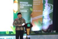Bupati Sidoarjo H. Subandi membuka MTQ XXXII Kabupaten Sidoarjo di Pendopo Delta Wibawa, Jumat, 17 Juli 2026. (Foto Dok Ho/RadarBangsa.co.id)