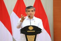 Menteri Ketenagakerjaan Yassierli membuka Silaturahmi Nasional LKS Tripartit Nasional di Ruang Tridarma Kemnaker, Jakarta, Selasa (28/7/2026). (Foto Dok Ho/RadarBangsa.co.id)