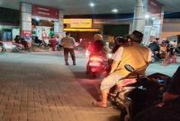 Personel Polsek Tikung melakukan patroli objek vital di wilayah Kecamatan Tikung, Lamongan. (Foto Dok Ho/RadarBangsa.co.id)