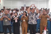 Pelajar SMA dan SMK mengikuti Pendidikan Politik Pemilih Pemula yang digelar Bakesbangpol Kabupaten Jember di Aula Bakesbangpol, Selasa (21/7/2026). (Foto Dok Ho/RadarBangsa.co.id)