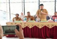Wakil Bupati Bangkalan saat menghadiri Bimtek Kepenulisan Konten Budaya Lokal Tahun 2026, Selasa (21/07). (Foto Dok Ho/RadarBangsa.co.id)