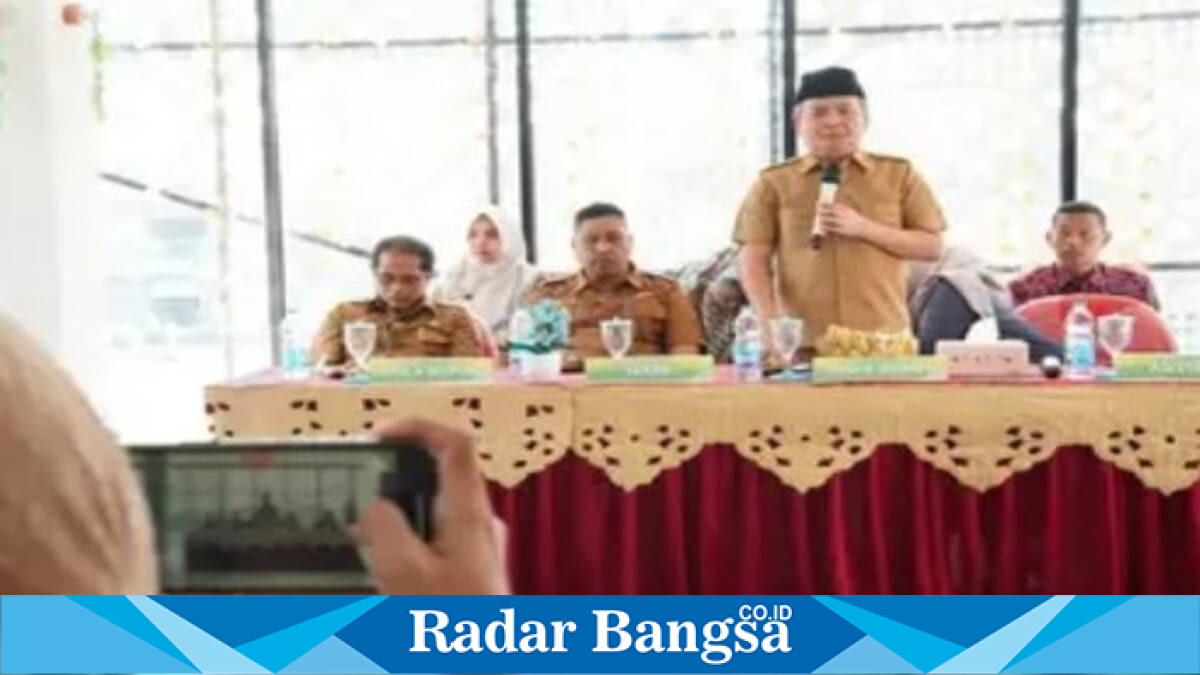 Wakil Bupati Bangkalan saat menghadiri Bimtek Kepenulisan Konten Budaya Lokal Tahun 2026, Selasa (21/07). (Foto Dok Ho/RadarBangsa.co.id)