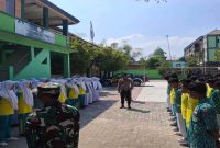 Seleksi calon Paskibra HUT RI ke-81 di SMANU Centini, Kecamatan Laren, Kabupaten Lamongan, Rabu (22/7/2026). (Foto Dok Ho/RadarBangsa.co.id)