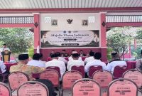 Pengurus MUI tingkat desa se-Kecamatan Tikung mengikuti prosesi pengukuhan masa khidmat 2026–2031 di Pendopo Kecamatan Tikung, Kamis (9/7/2026). (Foto Dok Ho/RadarBangsa.co.id)
