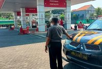 Petugas Polsek Tikung melaksanakan Patroli Kota Presisi di SPBU, perbankan, dan Pasar Tikung pada Kamis, 2 Juli 2026, untuk mencegah kriminalitas dan menjaga keamanan wilayah. (Foto Dok Ho/RadarBangsa.co.id)