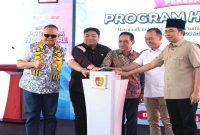 Bupati Jember Gus Fawait meluncurkan Program Homecare Gratis di Puskesmas Sumberbaru, Jumat (24/7/2026). (Foto Dok Ho/RadarBangsa.co.id)