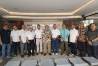 Pengurus SMSI Jatim melakukan silaturahmi dan koordinasi dengan Kejati Jatim di Surabaya, Jumat (24/7/2026). (Foto Dok Ho/RadarBangsa.co.id)