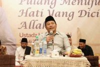 Bupati Sidoarjo Subandi menghadiri peringatan Satu Dekade Ummi Peduli dan pengajian akbar bersama Ustadz Hanan Attaki di Masjid Agung Sidoarjo, Sabtu (25/7/2026). (Foto Dok Ho/RadarBangsa.co.id)