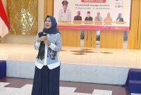 Ketua TP PKK Kabupaten Jember, Ning Ghyta, membuka Temu Pendidik Nusantara (TPN) XIII Kabupaten Jember 2026 yang menjadi ruang berbagi praktik baik bagi ratusan pendidik di Aula Graha Wiyata Mandala Dinas Pendidikan Kabupaten Jember, Minggu (19/7/2026). (Foto Dok Ho/RadarBangsa.co.id)