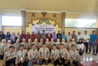 Pembukaan dan penyambutan mahasiswa KKN UNISLA 01 di Pendopo Balai Desa Tawangrejo, Kecamatan Turi, Lamongan, Jumat (17/7/2026). (Foto Dok Ho/RadarBangsa.co.id)