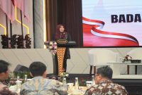 Anggota DPD RI Lia Istifhama mengikuti Focus Group Discussion (FGD) uji sahih Rancangan Undang-Undang (RUU) Badan Usaha Milik Daerah (BUMD) di Gedung Bank Jatim, Surabaya, Jumat (10/7/2026). (Foto Dok Ho/RadarBangsa.co.id)