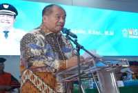 Bupati Asahan menghadiri Wisuda Sarjana Angkatan XXXVI Universitas Asahan yang mewisuda 613 lulusan, Sabtu (18/7/2026). (Foto Dok Ho/RadarBangsa.co.id)