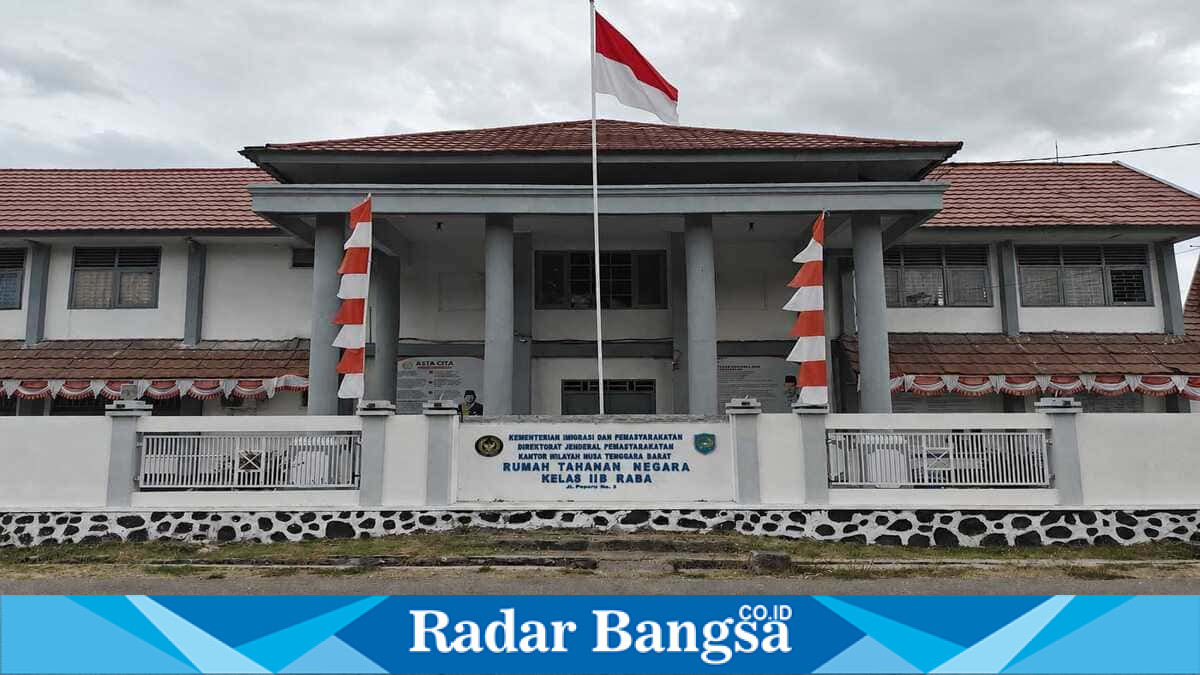 Rutan Kelas IIB Raba memberlakukan layanan kunjungan advokat setiap hari kerja pukul 08.00–16.00 WITA. (Foto Dok Ho/RadarBangsa.co.id)