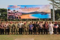 Upacara penutupan Diklat SPPI calon manajer Koperasi Desa/Kelurahan Merah Putih di Puslatpur Mar 3 Grati, Pasuruan, Jumat, 31 Juli 2026. (Foto Dok Ho/RadarBangsa.co.id)